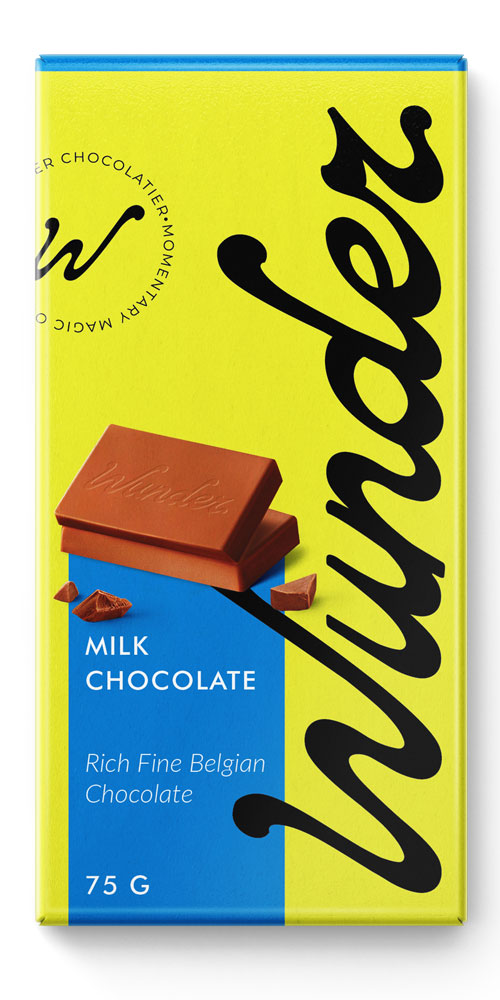 Wunder - Belgian Milk chocolate plain 215 slide